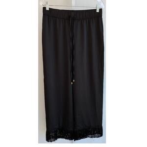 ❤️ REVOLVE CUPCAKES AND CASHMERE FRINGE PANTS High Rise Wide Leg sz M